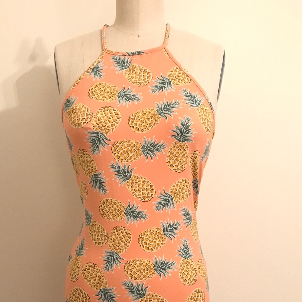 Forever 21 Pineapple Dress
